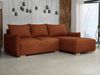 Ecksofa Fernik L mit Schlaffunktion und Bettkasten, schmale Armlehne (Farbe: Soul 08) Bild 2