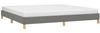Bettgestell Dunkelgrau 200x200 cm Stoff [346843] Bild 3