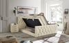 ED Lifestyle Cashfield 8 Boxspringbett Holzwerkstoff/Tonnentaschenfederkern H2 180x200 cm Creme Bild 3