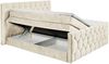 ED Lifestyle Cashfield 8 Boxspringbett Holzwerkstoff/Tonnentaschenfederkern H2 180x200 cm Creme Bild 4