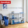 Floordirekt Sideboard Metall Concept Epure MK-018, Standregal Lowboard (Standregal Lowboard), verchromtes Metallgestell, 3 Ablagen, B116×T40×H82 cm Bild 3