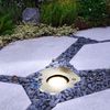 LED Boden Einbau-Spotstrahler, Edelstahl, Glas, klar STYLE Bild 4