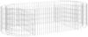 vidaXL Gabionen-Hochbeet Verzinktes Eisen 200x100x50 cm 152040 Bild 2