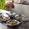 STONELINE Topf-Set STONELINE® 17-teiliges Koch-Set, mit Glasdeckeln, Keramik, Aluminium (Set, 17-tlg), mit echten Steinpartikeln, induktionsgeeignet Bild 4
