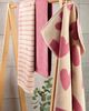 Cawö Duschtuch Badetuch 70x140 cm Heart Beats beere Herzen rosa 6275-32 Bild 3