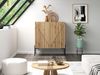 Kommode B/H/T: 80x91x40 cm in Evoke Oak Nachbildung und schwarz Bild 5