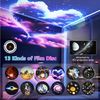 BlingBin LED-Sternenhimmel 4K HD Planetarium Projektor, 360°Drehung Galaxy Projector, Meteor Star Projektor Galaxy Light mit Timing, Farbwechsler, Skylight Nachtlicht mit Wandlampe für Kinderzimmer Schlafzimme Bild 4