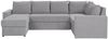 Ecksofa Reton Maxi (Farbe: Loca 30, Seite: Links) Bild 2