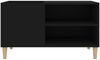 vidaXL Plattenschrank Schwarz 84,5x38x48 cm Holzwerkstoff 831942 Bild 5