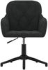 vidaXL Esszimmerstühle 2 Stk. Drehbar Schwarz Samt 3103383 Bild 4