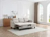 Vente-unique - VANERSI Sofa Stoff Beige - B 139 cm x H 90 cm x L 206 cm Bild 2