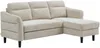 Vente-unique - VANERSI Sofa Stoff Beige - B 139 cm x H 90 cm x L 206 cm Bild 5