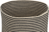 Textilkorb Baumwolle beige schwarz ⌀ 41 cm YERKOY Bild 4