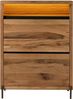 Schuhschrank Wild-/Zerreiche 90x47x120 natur geölt MONTREUX LUX #138 Bild 4