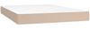 vidaXL Boxspringbett Matratze Cappuccino-Braun 140x190cm Kunstleder 3142844 Bild 5