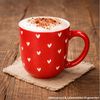 MamboCat Becher MamboCat 6er Set Love Kaffeebecher Porzellan rot weiße Herzen 300ml, Porzellan Bild 3