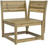 vidaXL Garten-Ecksofa 73x73x78 cm Kiefernholz Imprägniert 844668 Bild 2