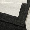 In- & Outdoor Wendeteppich Panama Creme Schwarz - 80x150x0,5cm Bild 3