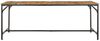 vidaXL Esstisch 200x100x75 cm Raues Massivholz Mango 373607 Bild 2