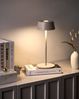 Kabellose LED Tischlampe GUDER mit Dimmer Metall Beige Bild 3