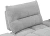 Vente-unique - APOLIU Sessel Stoff Grau - B 123 cm x H 93 cm x L 86 cm Bild 5