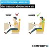 MAVURA Nackenkissen COMFORTIX Auto KFZ Kopfstützen Kissen Nackenstütze Nackenkissen, Kopfkissen Nackenstützkissen Leder Bild 2