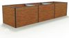 GFP Aluminium Hochbeet KINGSIZE DANIELA - 351 x 99 x 77 cm - Holzoptik, Stecksystem, langlebig Bild 2
