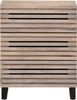 vidaXL Sideboard Weiß 60x34x75 cm Massivholz Mango 377454 Bild 2