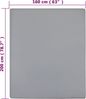 vidaXL Spannbettlaken 2 Stk. Jersey Grau 160x200 cm Baumwolle 136207 Bild 5