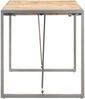vidaXL Esstisch 160x80x75 cm Raues Mango-Massivholz 321563 Bild 3