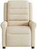 vidaXL Massagesessel Elektrisch Creme Stoff 3303312 Bild 5
