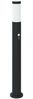 vidaXL Pollerleuchten mit Sensor 3er 80 cm Edelstahl IP44 4006032 Bild 4