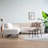 Bronx71 Ecksofa Kansas Stoff beige links Bild 5