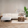 Bronx71 Ecksofa Kansas Stoff beige links Bild 3