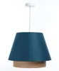 BPS Koncept 0SE0-022 Hängeleuchte SENSEI Satin auf PVC-Kunststoff blau, beige 1xE27 60W H:117cm Ø40cm dimmbar Bild 3