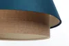 BPS Koncept 0SE0-022 Hängeleuchte SENSEI Satin auf PVC-Kunststoff blau, beige 1xE27 60W H:117cm Ø40cm dimmbar Bild 4