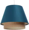 BPS Koncept 0SE0-022 Hängeleuchte SENSEI Satin auf PVC-Kunststoff blau, beige 1xE27 60W H:117cm Ø40cm dimmbar Bild 2