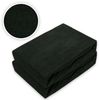 Doppelpack Frottee Spannbettlaken 60 - 70 x 140 cm Schwarz Bild 2