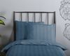 Descanso Babybettwäsche Hotel Sevilla, Satin, 2 teilig, Satin, Reißverschluss, Wende, Luxe, Streifen, uni Bild 3