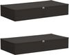 vidaXL Aufbewahrungsbox 2 pcs Anthrazit 100 x 50 x 18 cm Vliesstoff 42024597 Bild 2
