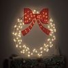 vidaXL Kranz mit 150 LEDs Warmweiß 121 x 121 x 10 cm PET 42019138 Bild 3