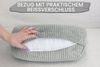 Amilian Nackenrolle 15x40 cm Nackenkissen Sofa - Bettrolle Cord-Optik - Kissenrolle weich, 1-tlg, inkl. Bezug, maschinenwaschbar, Reißverschluss, formstabil Bild 3