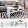 Couchtisch Weiß 99.6 x 39.8 cm Vicco Bild 2