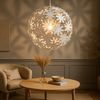 LED Hängelampe mit Blüten zum zusammenstecken STELLA Bild 3