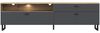 Lowboard >LEOKADIA< in Artisan Eiche Dekor / grau - 205,1x57,7x41,3 (BxHxT) Bild 4