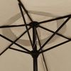 vidaXL Sonnenschirm mit Metall-Mast 300 cm Taupe 44500 Bild 5