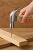 JUSTGOODMOOD Mini Hammer ? Stahlhammerkopf & Echtholzgriff · Kompakt & Robust · Für DIY, Camping, Hausreparaturen · 165 mm - Default Title Bild 3