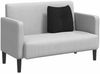 vidaXL Rücken Kissen Schwarz 45 x 24 x 50 cm Stoff 42014356 Bild 3