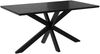 Esstisch Wegelio (Farbe: Marmor Black Royal + Schwarz Hochglanz / Schwarz) Bild 5
