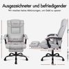 ALFORDSON Bürostuhl Schreibtischstuhl Lendenwirbelstütze High Back Chair Bild 2
